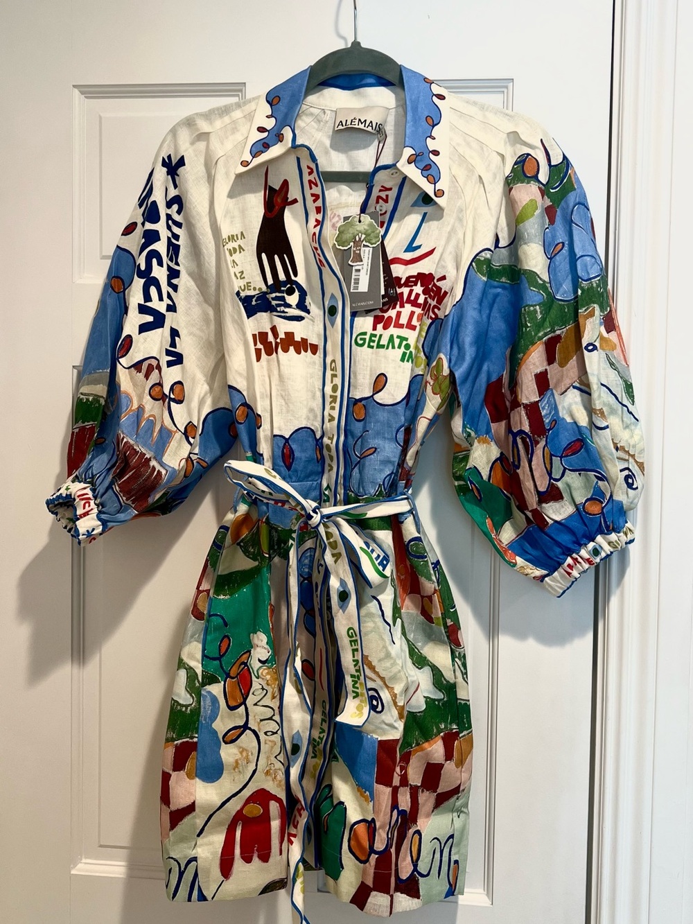 ALEMAIS Nadia Shirtdress mini - Picture 5 of 5